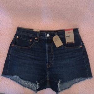 Levi’s® 501 Original Cutoff High Rise Denim Short